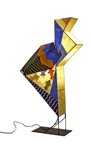 Sahil & Sarthak Kite Bird Paper Lamp